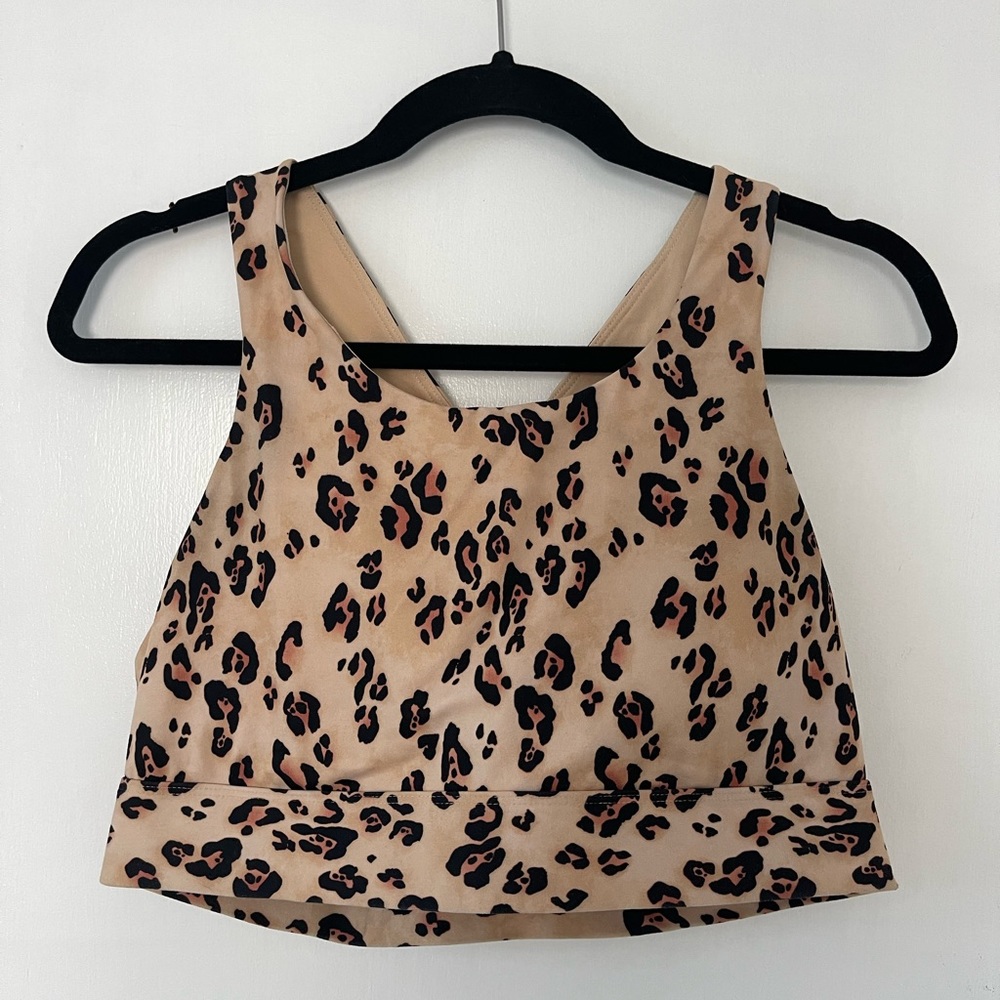 Fabletics Cheetah Sports bra